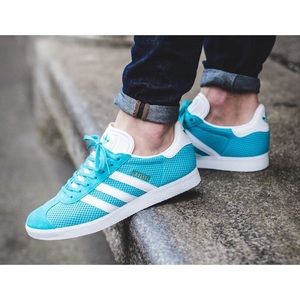 Adorable Blue Gazelle Adidas Shoes!!